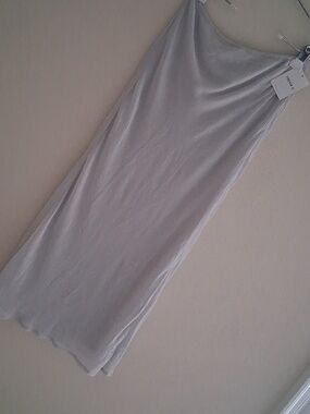Forever 21 Light Gray Long Skirt